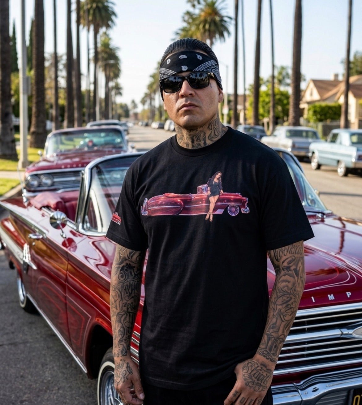 1952 Chevy candy red convertible - MOB 247 Lifestyle