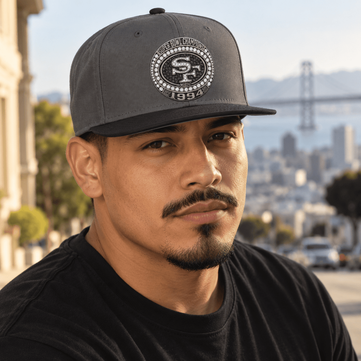 1994 San Fran SB Champions Snapback Hat - MOB 247 Lifestyle