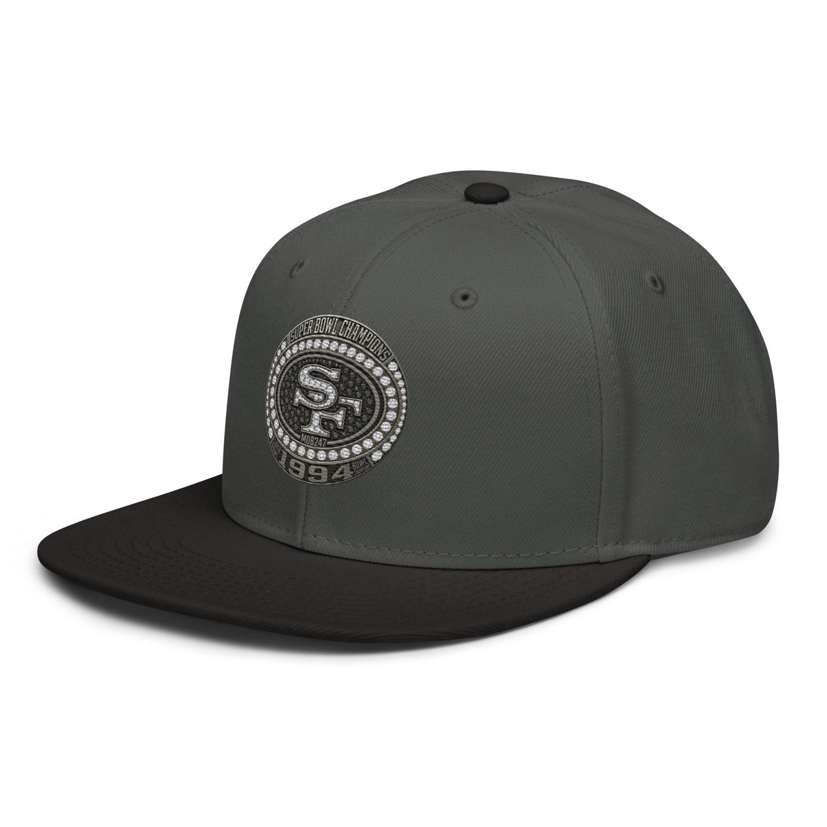 1994 San Fran SB Champions Snapback Hat - MOB 247 Lifestyle
