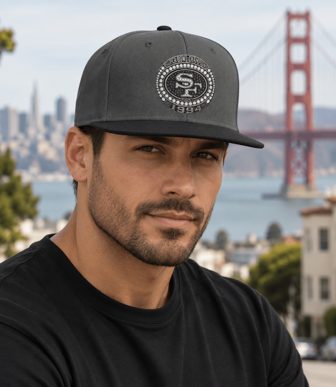 1994 San Fran SB Champions Snapback Hat - MOB 247 Lifestyle