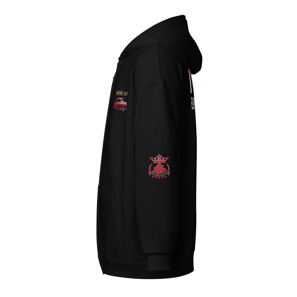 ’49 Fleetline — I Love My Lowrider Zip-Up Hoodie - MOB 247 Lifestyle