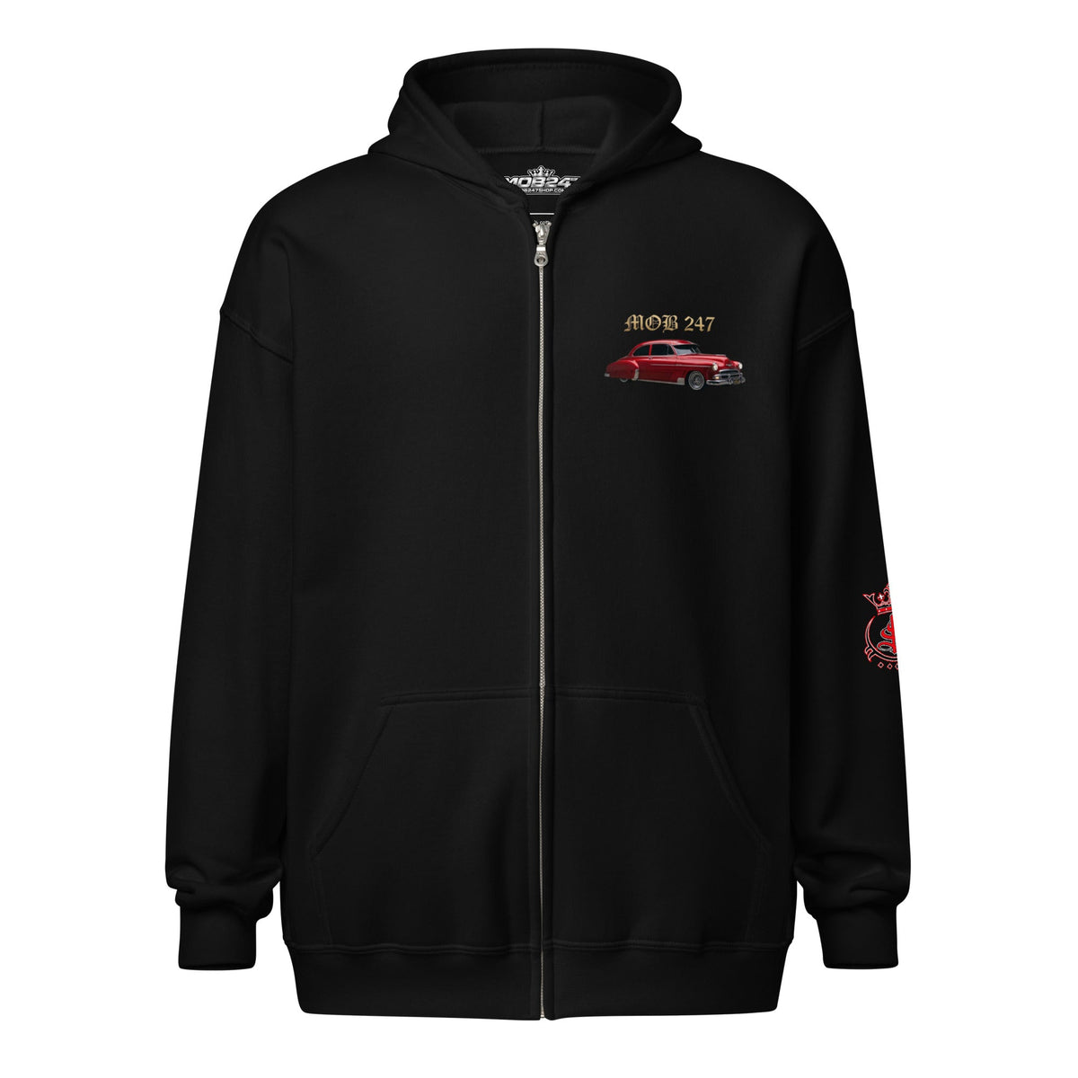 ’49 Fleetline — I Love My Lowrider Zip-Up Hoodie - MOB 247 Lifestyle