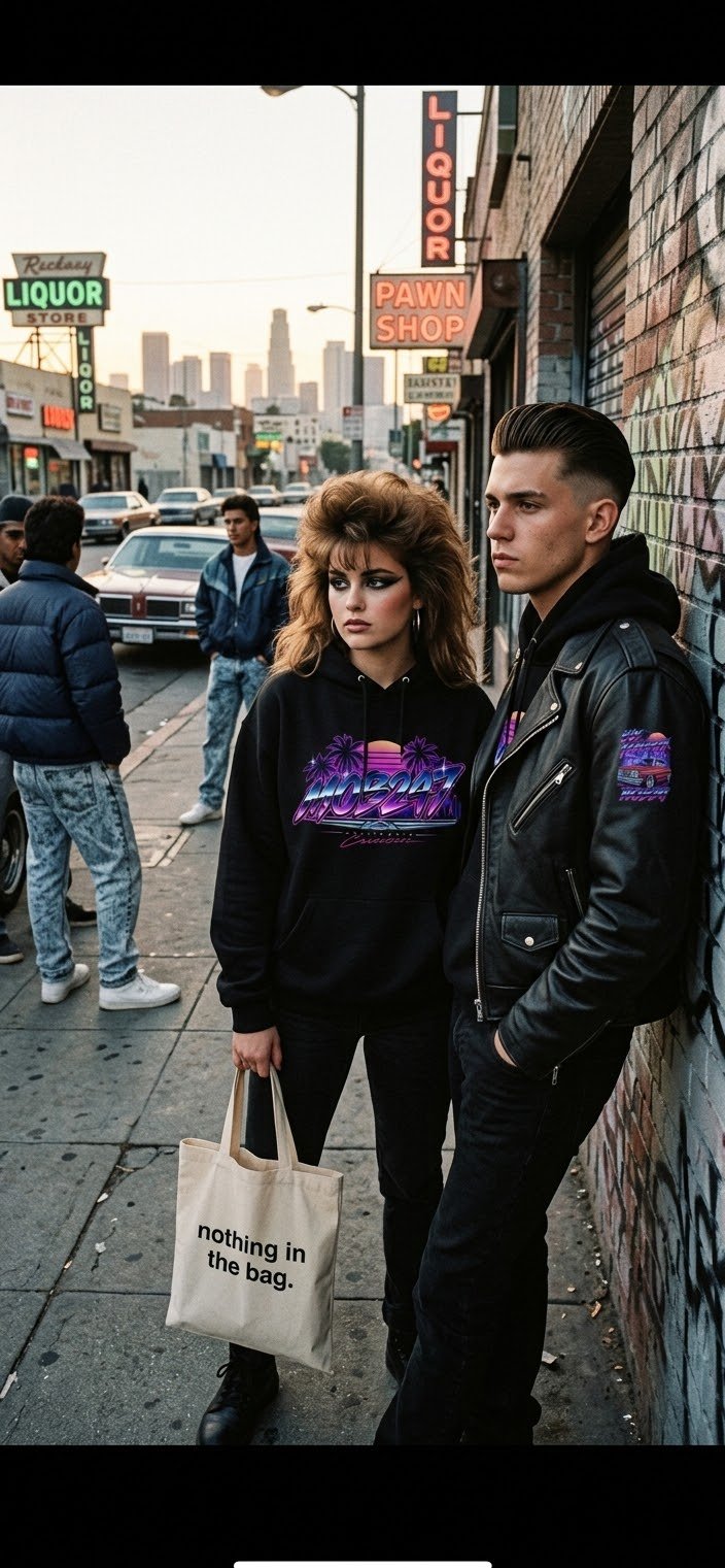 80s Flashback Cruisin’ Hoodie - MOB 247 Lifestyle
