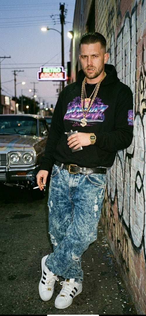 80s Flashback Cruisin’ Hoodie - MOB 247 Lifestyle