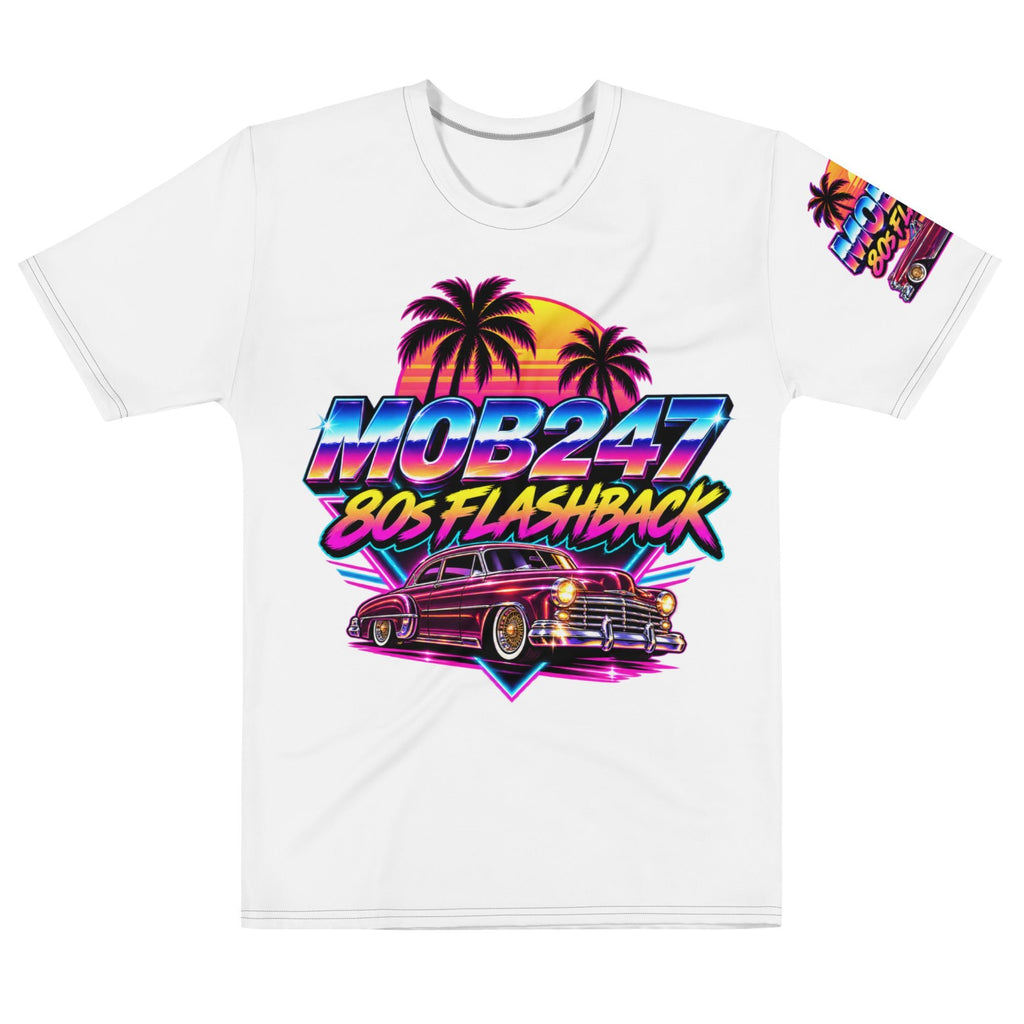 80s flashback Lowrider all over t-shirt - MOB 247 Lifestyle