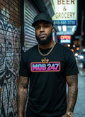 80’s MOB 247 Neon Pink classic tee - MOB 247 Lifestyle