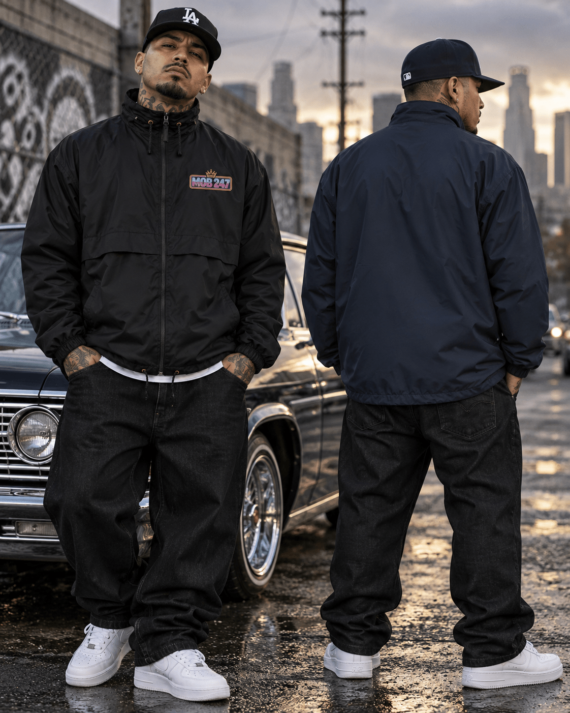 80’s Windbreaker - MOB 247 Lifestyle