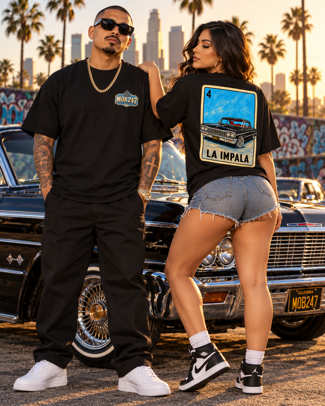 La Impala Embroidered Lotería Tee