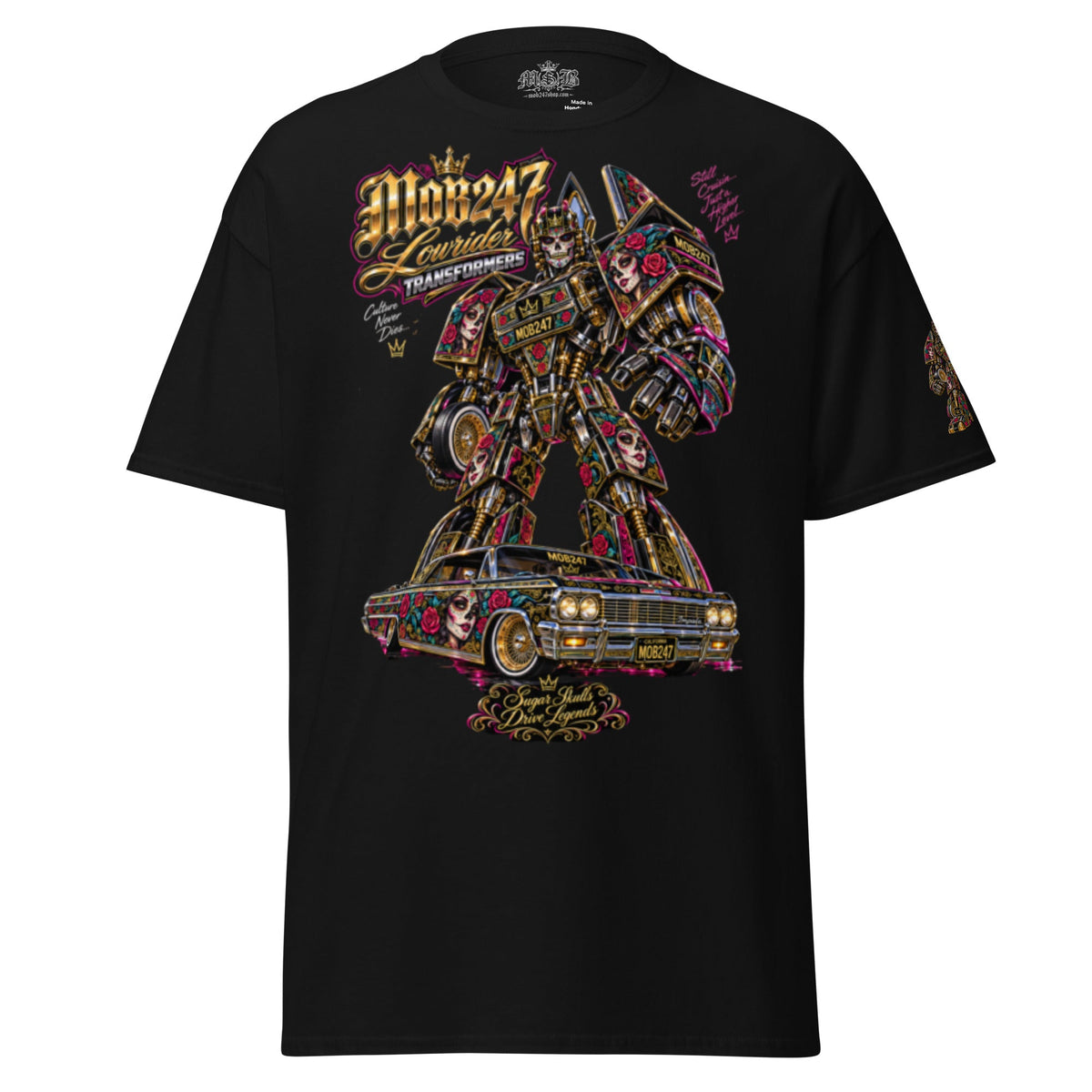 Día de los Muertos Transformer Tee - MOB 247 Lifestyle