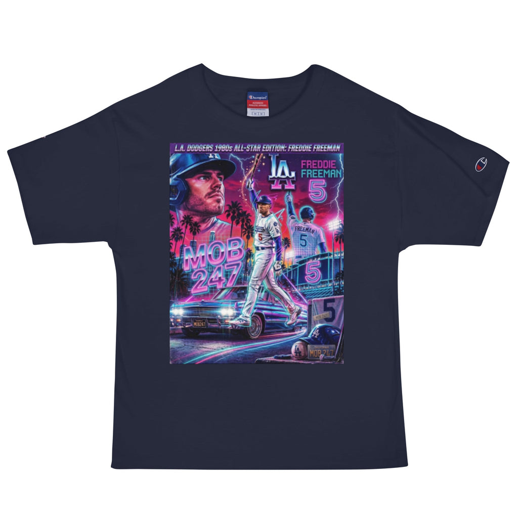 Freddie Freeman 80s Flashback Tee - MOB 247 Lifestyle