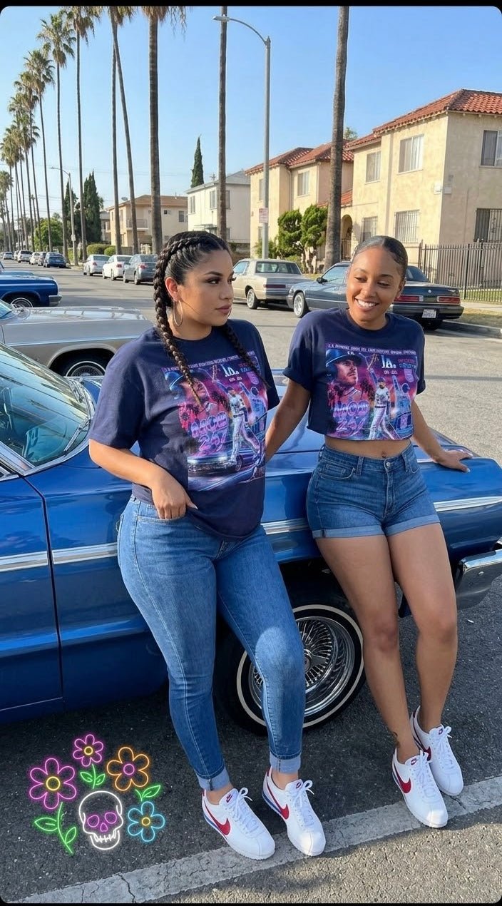 Freddie Freeman 80s Flashback Tee - MOB 247 Lifestyle