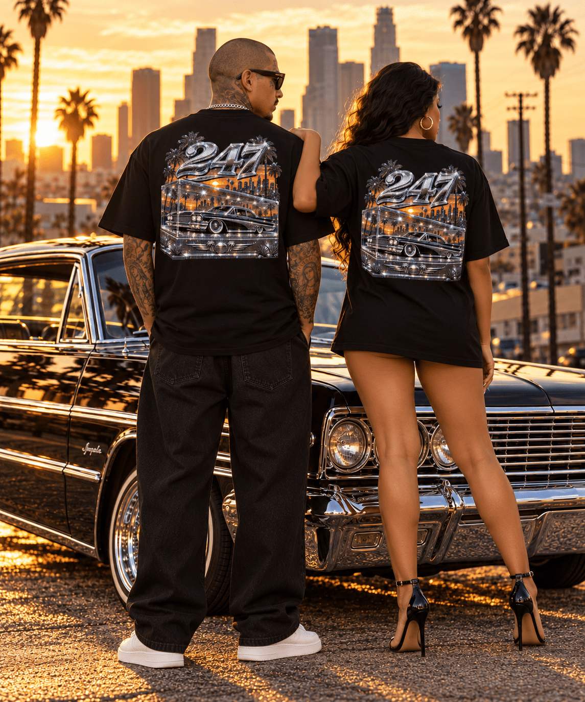 Glass Case Lowrider T\-Shirt - MOB 247 Lifestyle