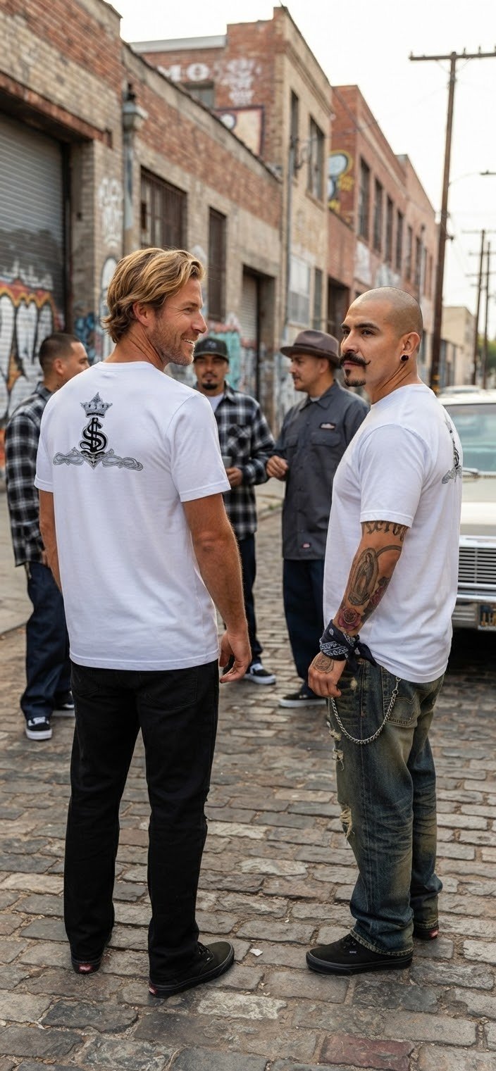 GREY OG LOGO t-shirt - MOB 247 Lifestyle