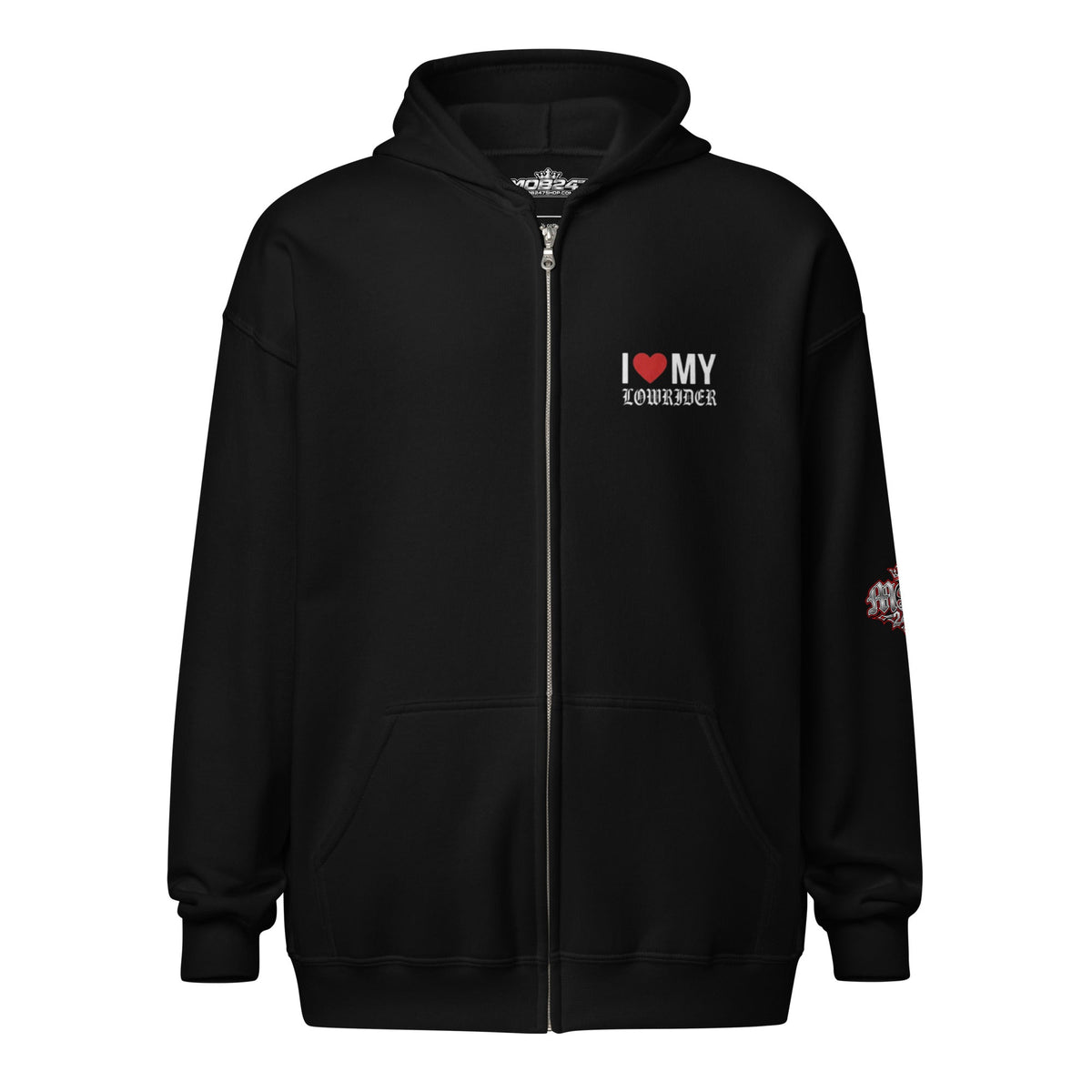 I Love My Lowrider — ’49 Fleetline Zip-Up Hoodie - MOB 247 Lifestyle