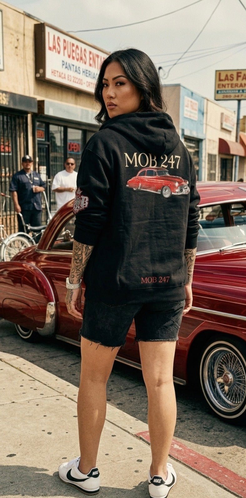 I Love My Lowrider — ’49 Fleetline Zip-Up Hoodie - MOB 247 Lifestyle