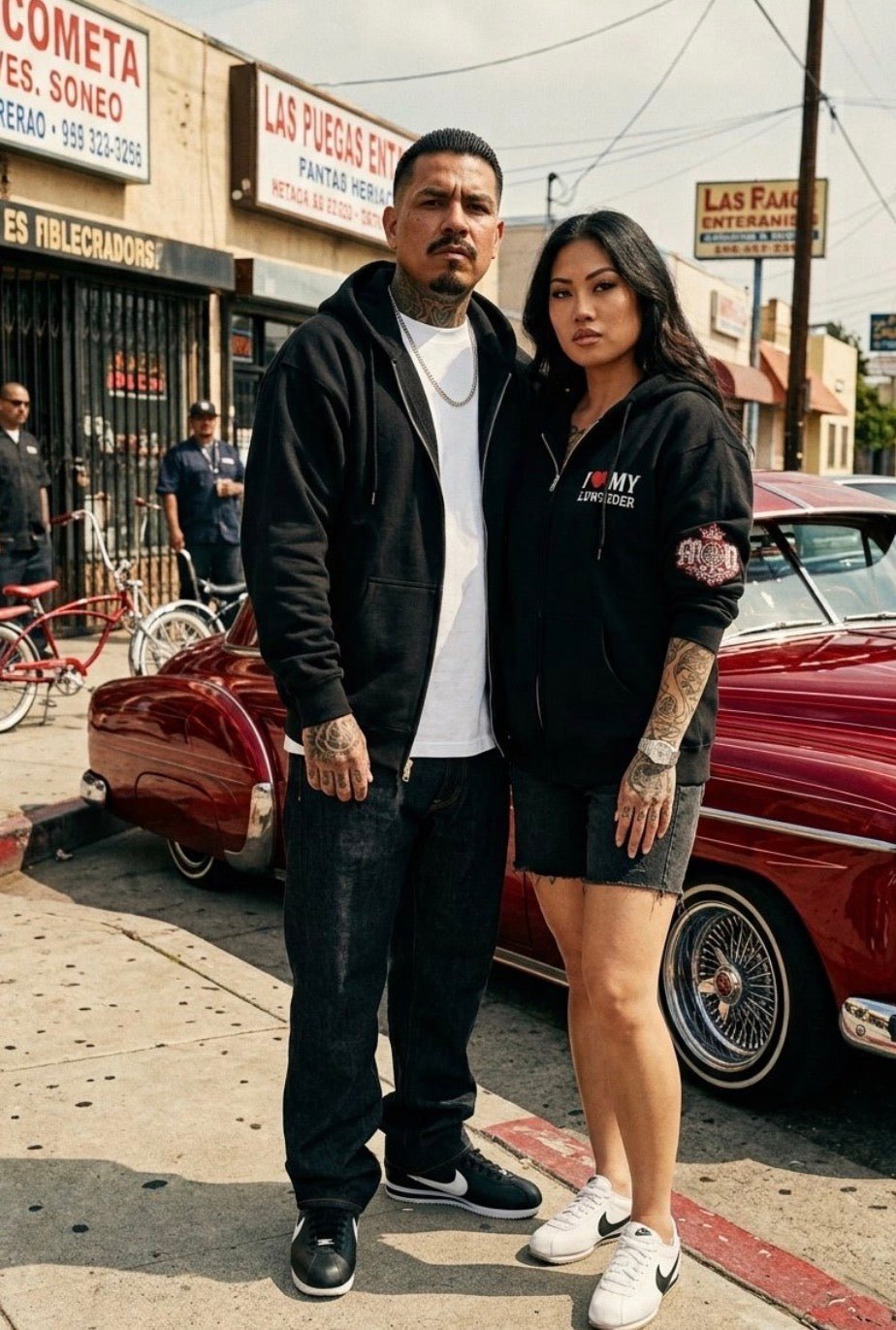 I Love My Lowrider — ’49 Fleetline Zip-Up Hoodie - MOB 247 Lifestyle