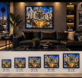 JUMPING Framed poster - MOB 247 Lifestyle