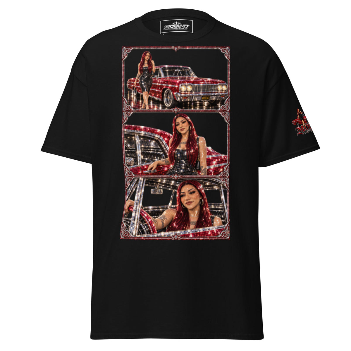 La Brown Eyes Pomona Lowrider Tee - MOB 247 Lifestyle