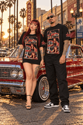 La Brown Eyes Pomona Lowrider Tee - MOB 247 Lifestyle