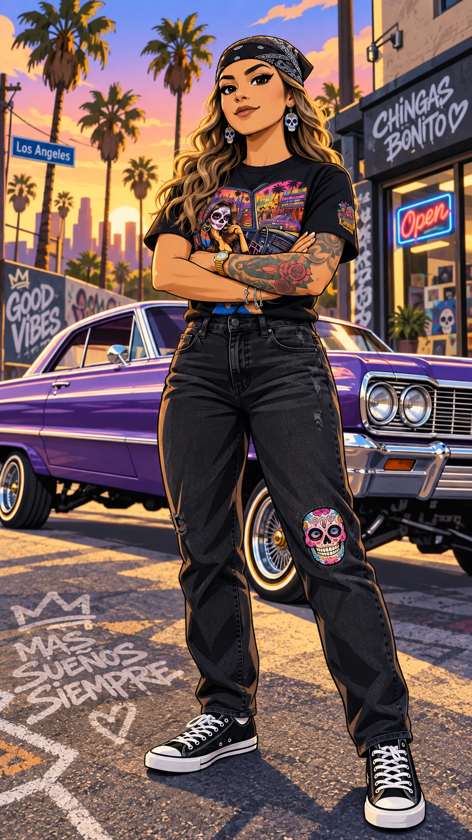La Chingona Tee - MOB 247 Lifestyle