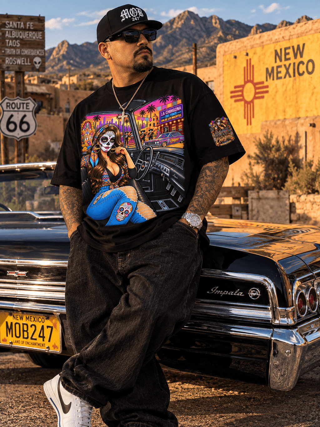 La Chingona Tee - MOB 247 Lifestyle