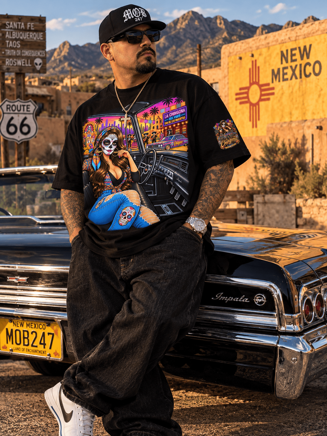 La Chingona Tee - MOB 247 Lifestyle