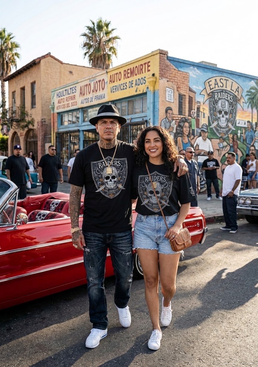 LA Day of the dead tee - MOB 247 Lifestyle