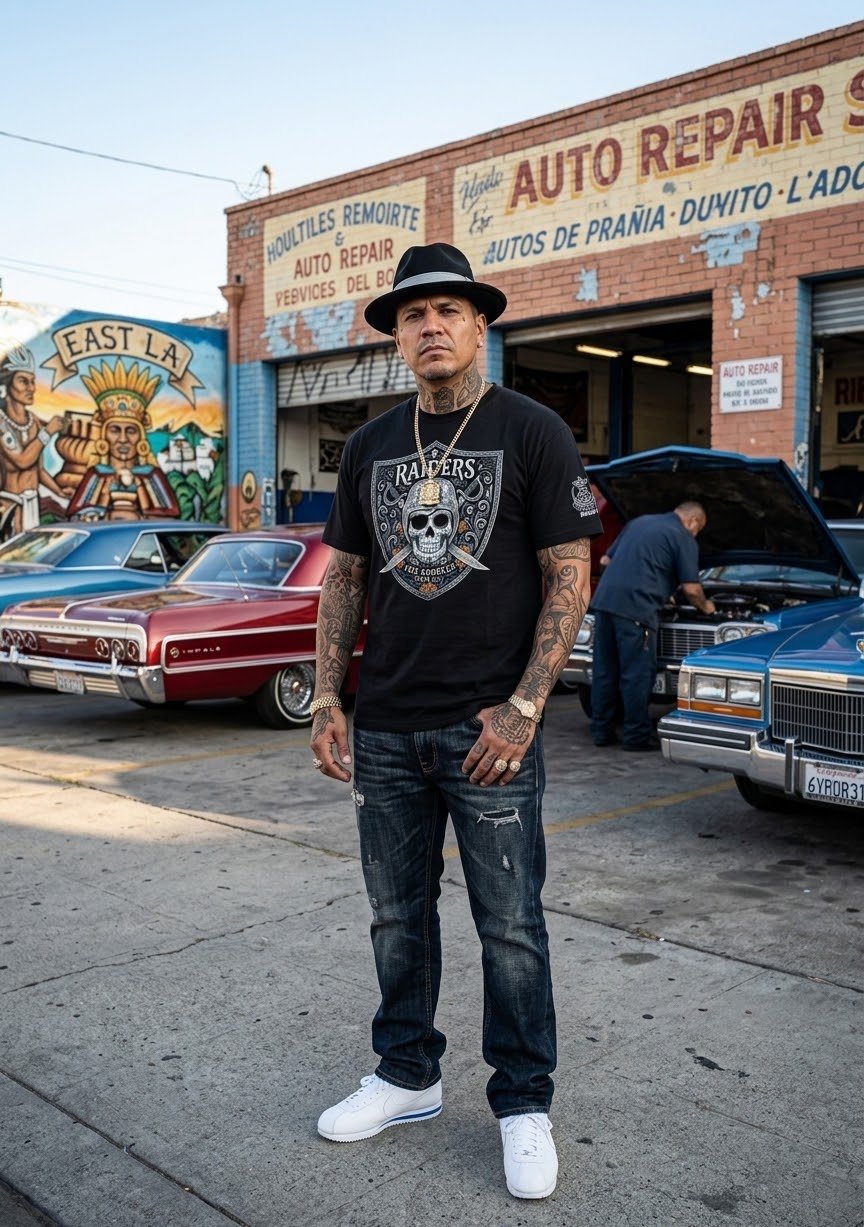 LA Day of the dead tee - MOB 247 Lifestyle
