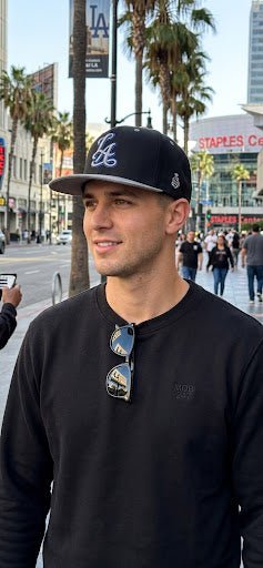 LA MOB 247 Flat Bill Cap - MOB 247 Lifestyle