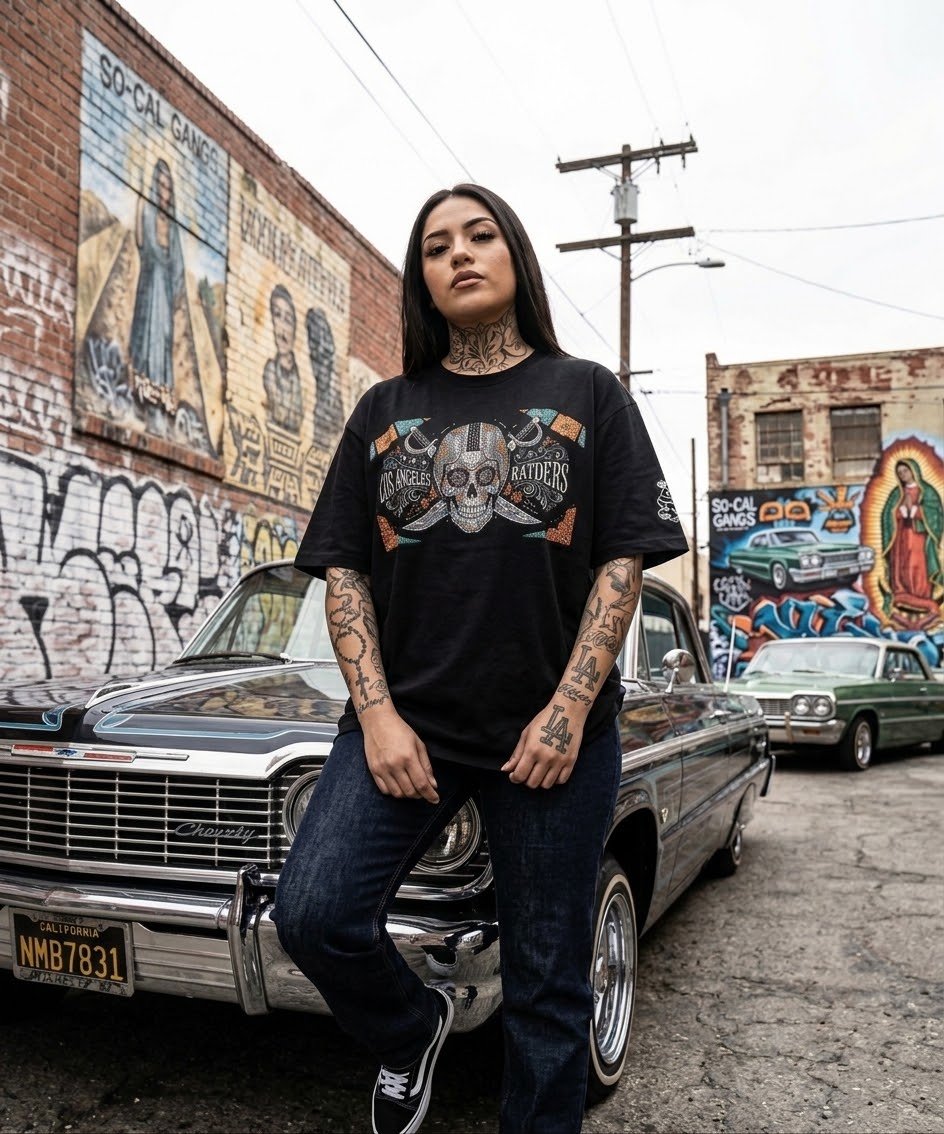 Los Angeles dia de Los Raiders tee - MOB 247 Lifestyle