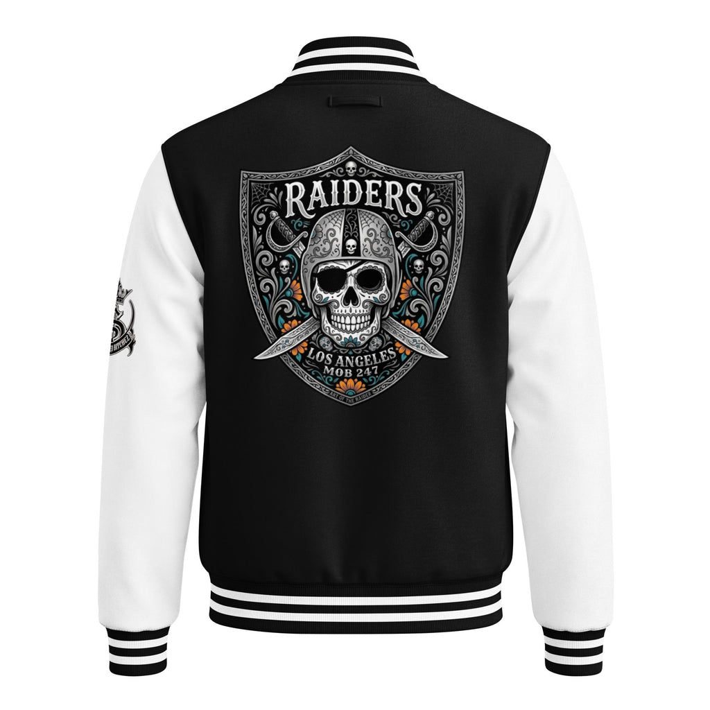 Los Raiders Heavyweight letterman jacket - MOB 247 Lifestyle