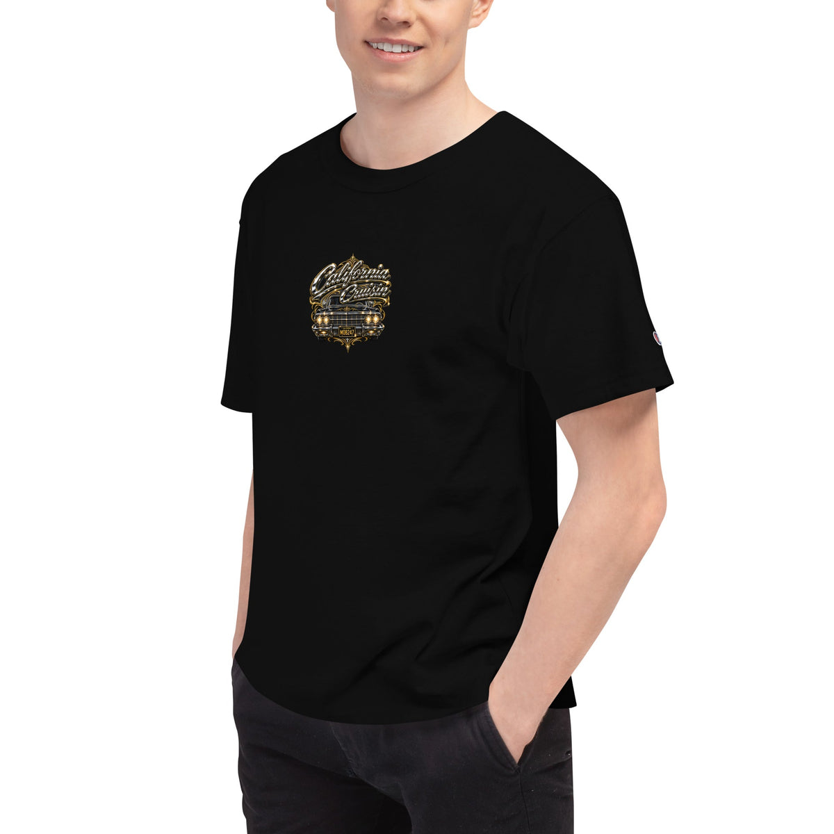 Men's Champion/ MOB 247 Machine T-Shirt - MOB 247 Lifestyle