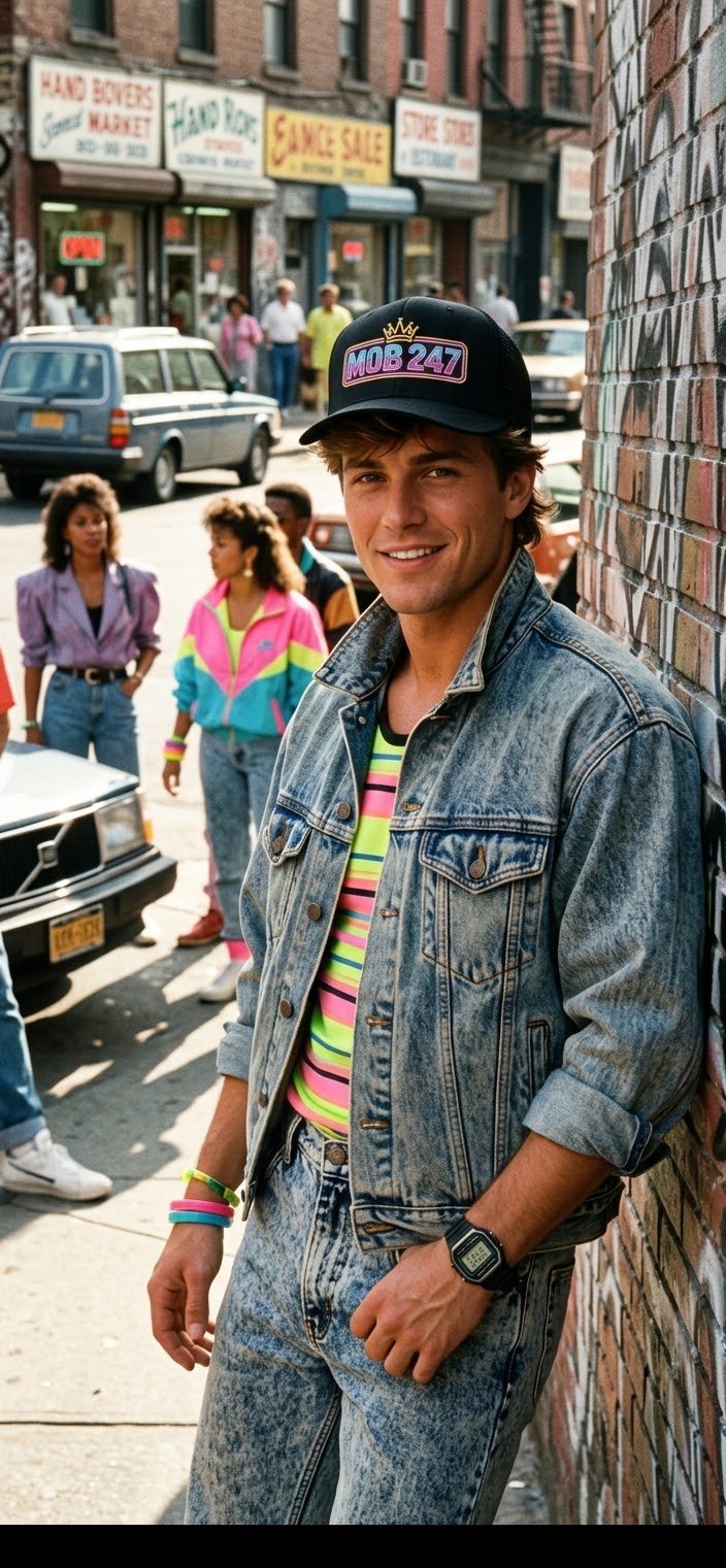 MOB 247 80’s Trucker Cap - MOB 247 Lifestyle