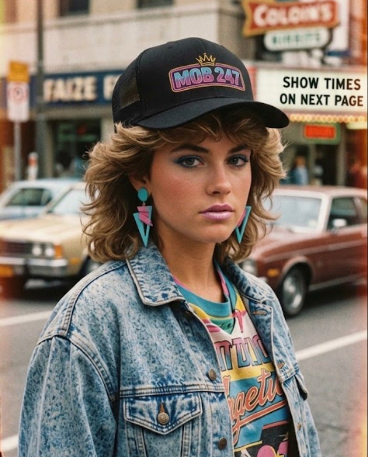 MOB 247 80’s Trucker Cap - MOB 247 Lifestyle