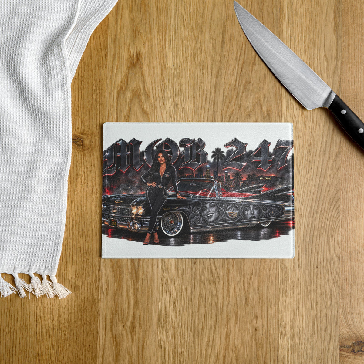 MOB 247 Glass cutting board - MOB 247 Lifestyle