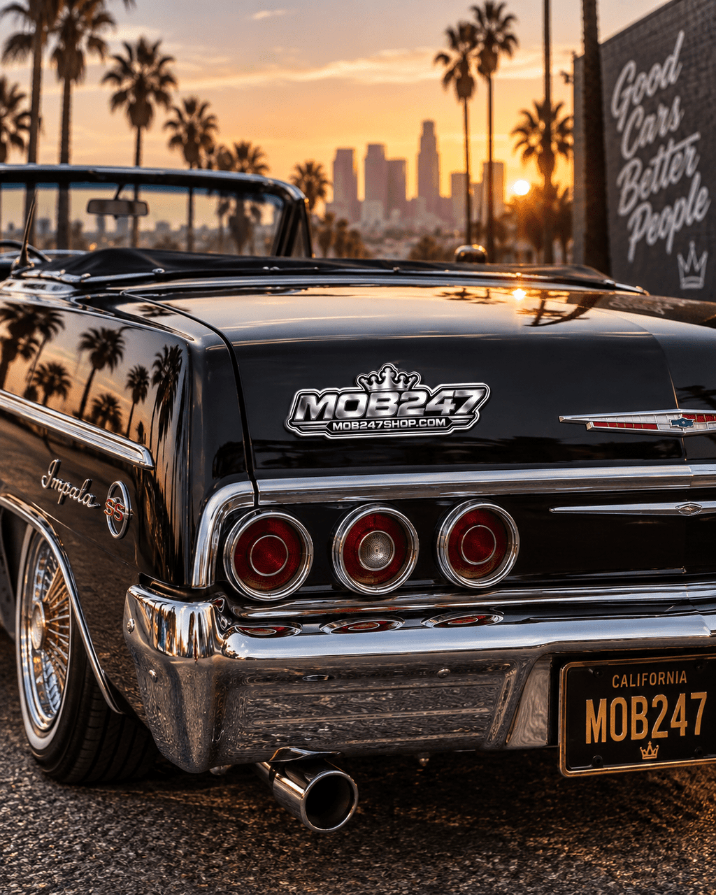 MOB 247 Logo Magnet - MOB 247 Lifestyle