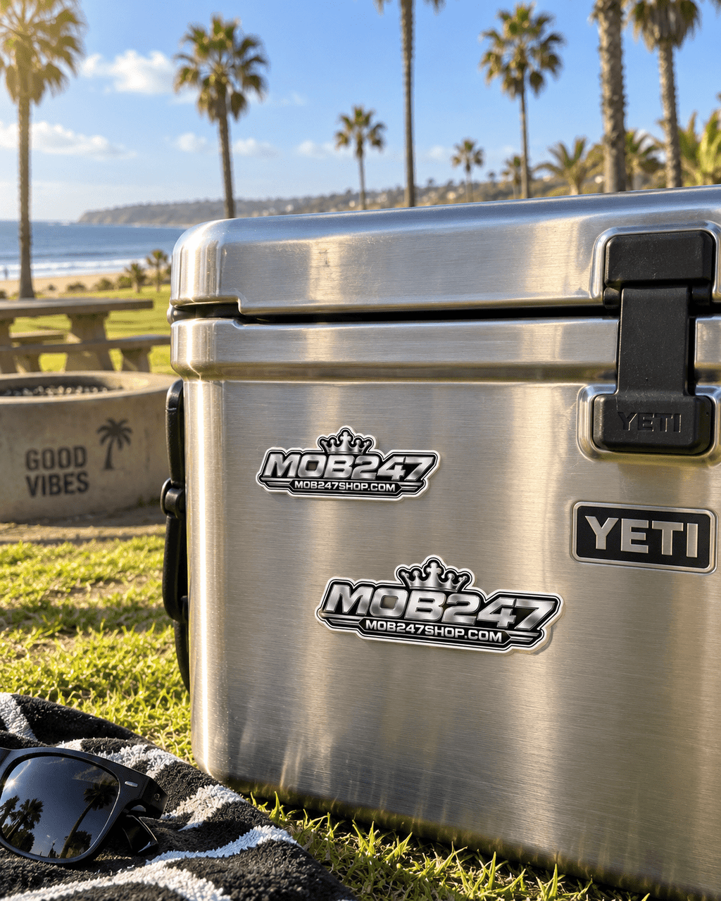 MOB 247 Logo Magnet - MOB 247 Lifestyle
