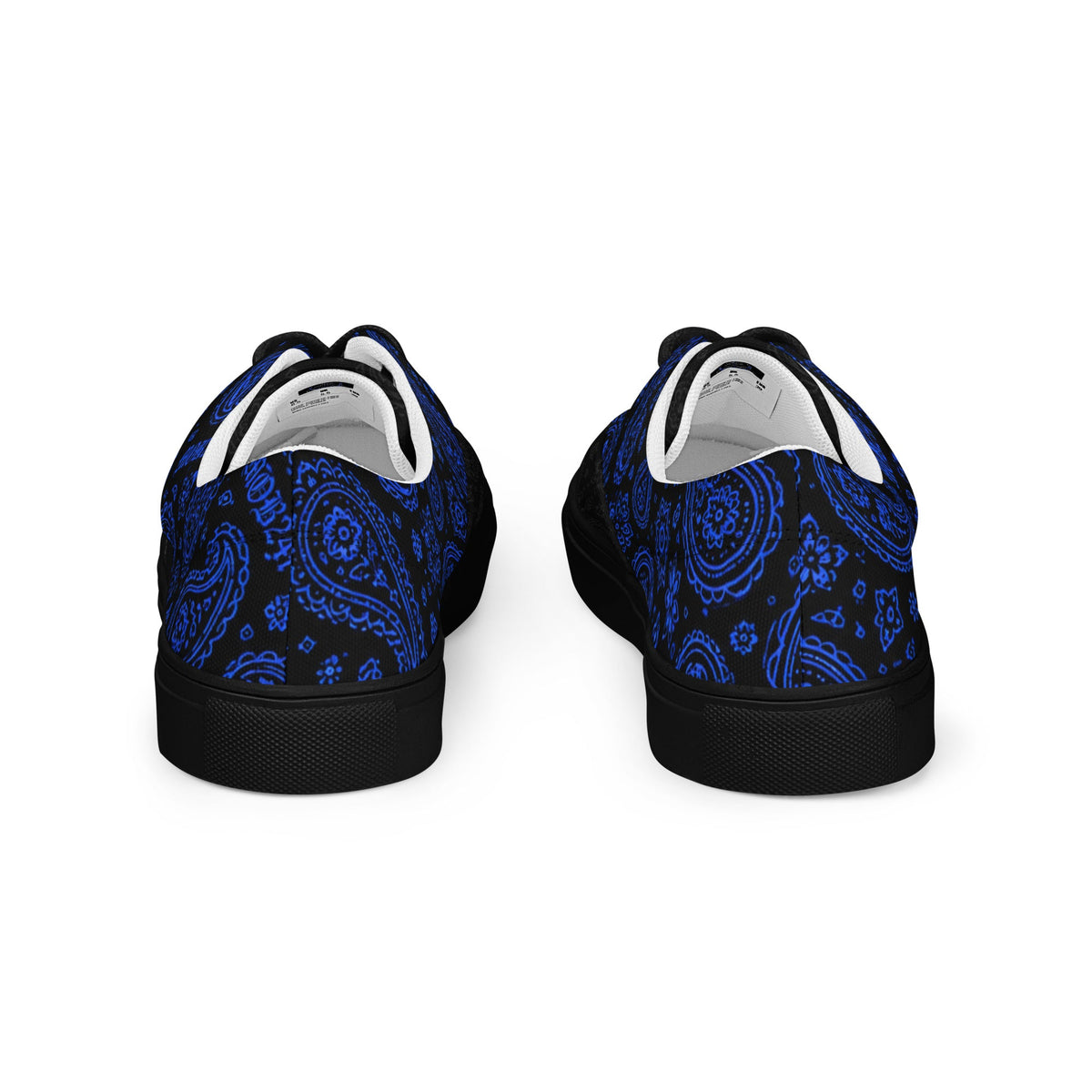MOB 247 Men’s black & blue OG canvas shoes - MOB 247 Lifestyle