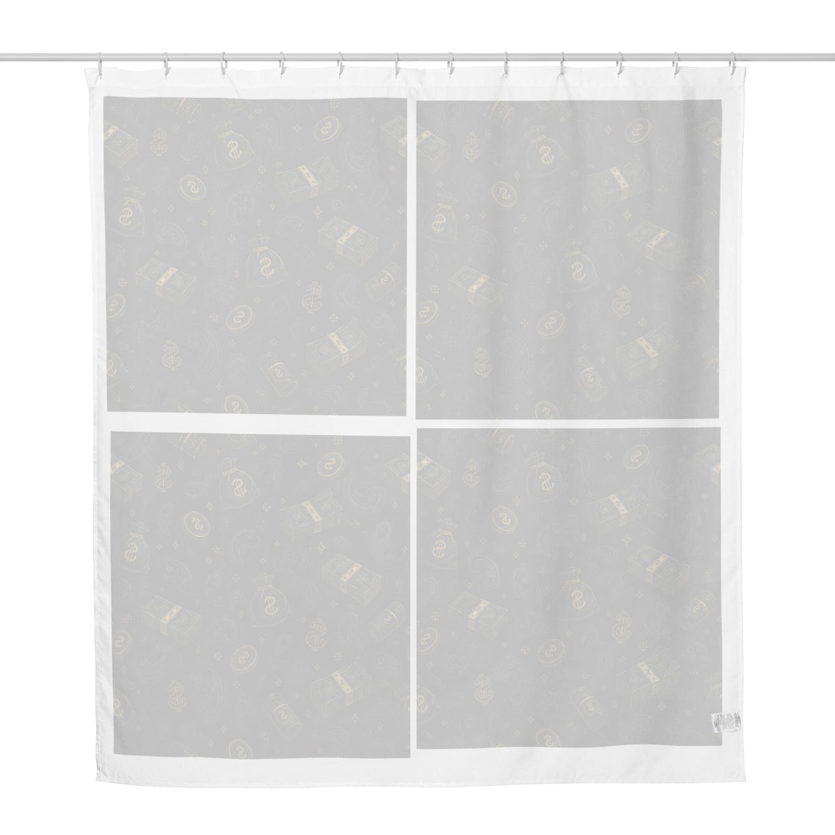MOB 247 Money Paisley Shower curtain - MOB 247 Lifestyle