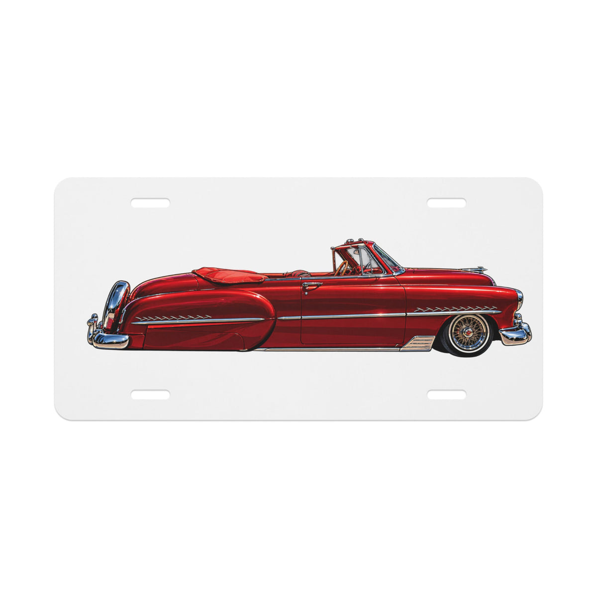 MOB 247 MZ LOPEZ 1952 Chevy license plate - MOB 247 Lifestyle