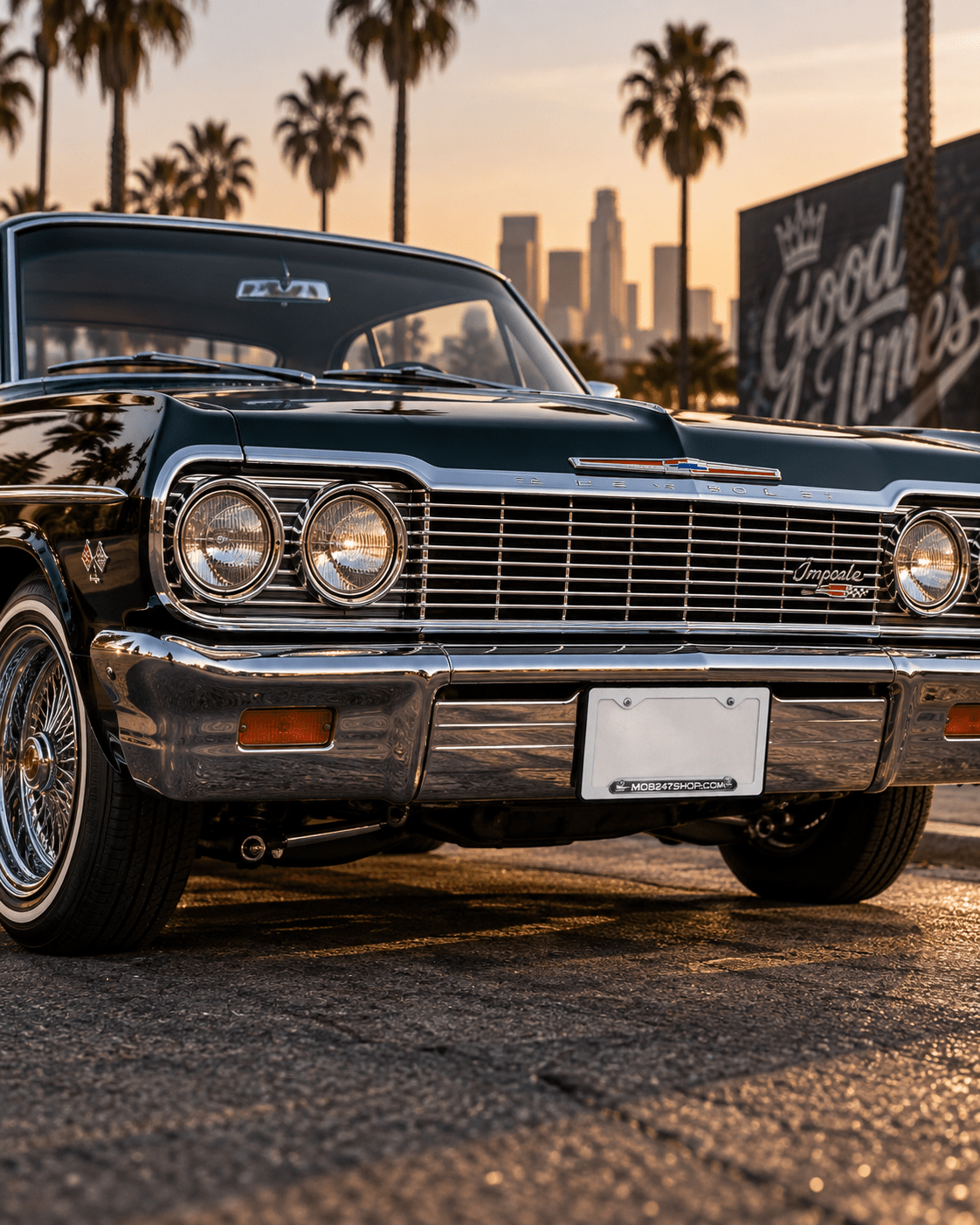 MOB Metal license frame - MOB 247 Lifestyle