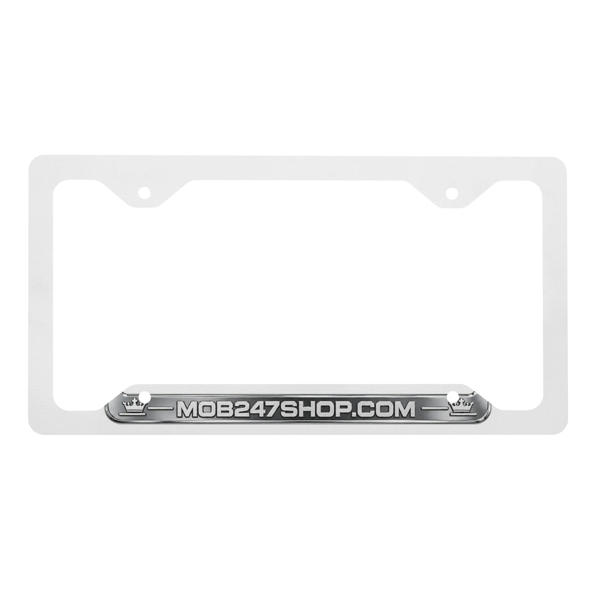 MOB Metal license frame - MOB 247 Lifestyle