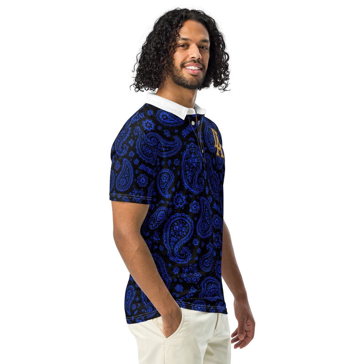 MOB SO LA Men’s slim fit polo - MOB 247 Lifestyle
