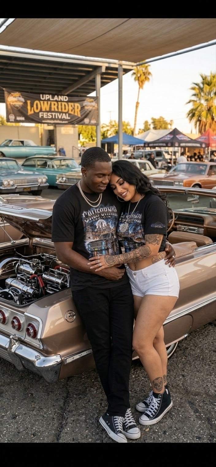 MOB247 California Cruisin Black Tee - MOB 247 Lifestyle