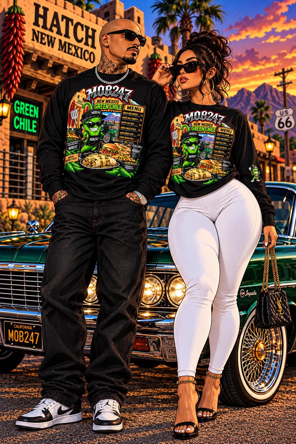 MOB247 “Chile Run” Long Sleeve - MOB 247 Lifestyle