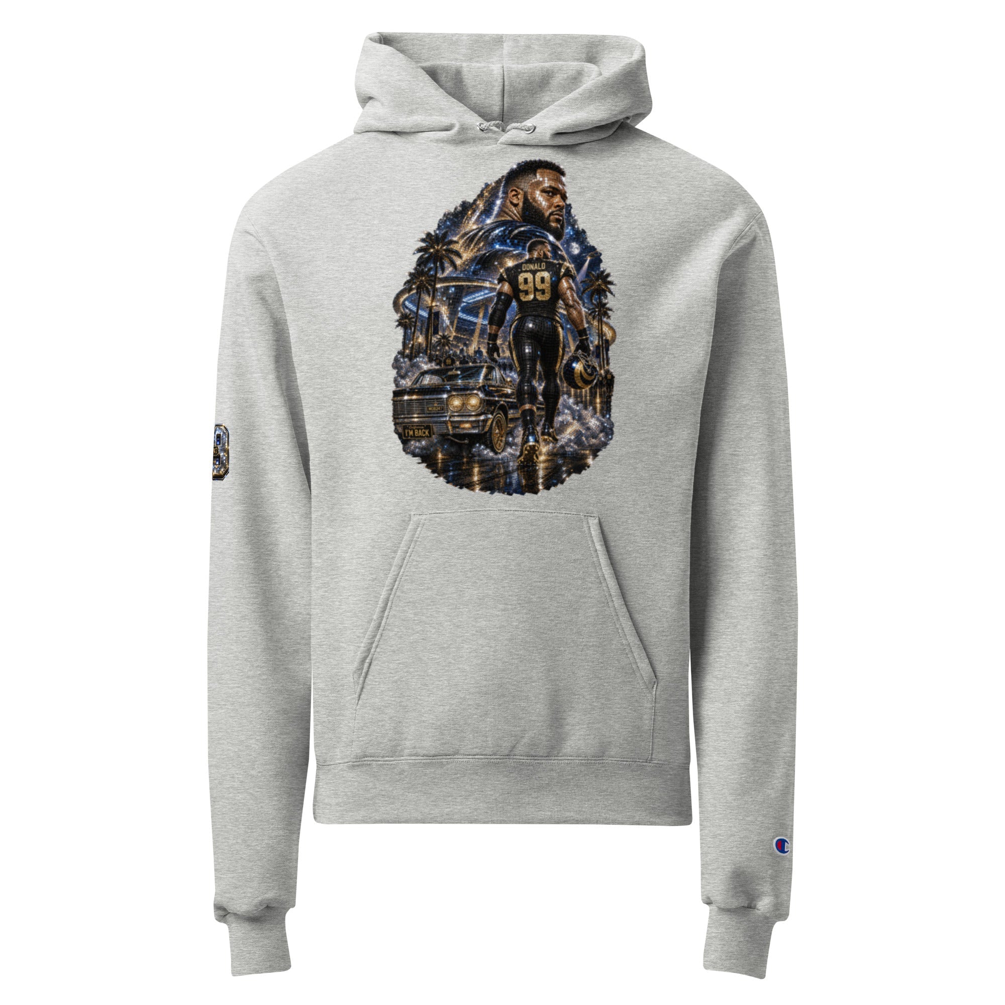 MOB247 Donald 99 Disco Champion Hoodie - MOB 247 Lifestyle