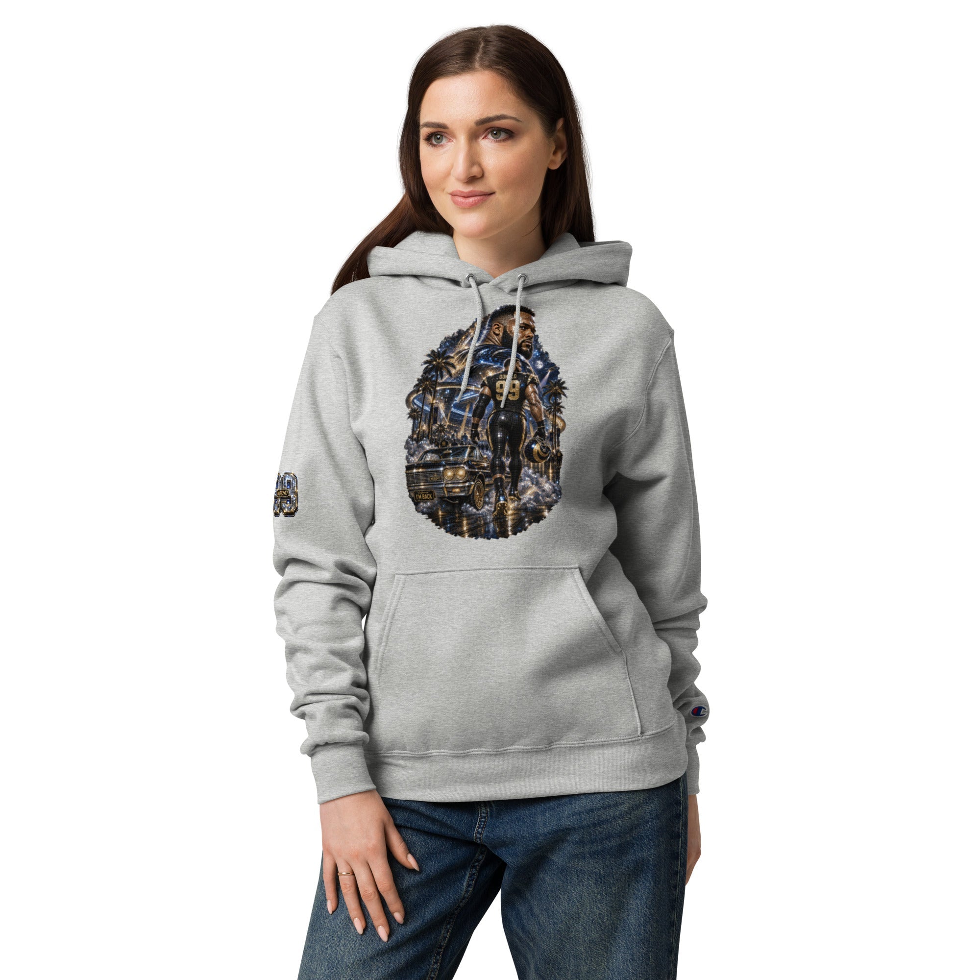 MOB247 Donald 99 Disco Champion Hoodie - MOB 247 Lifestyle