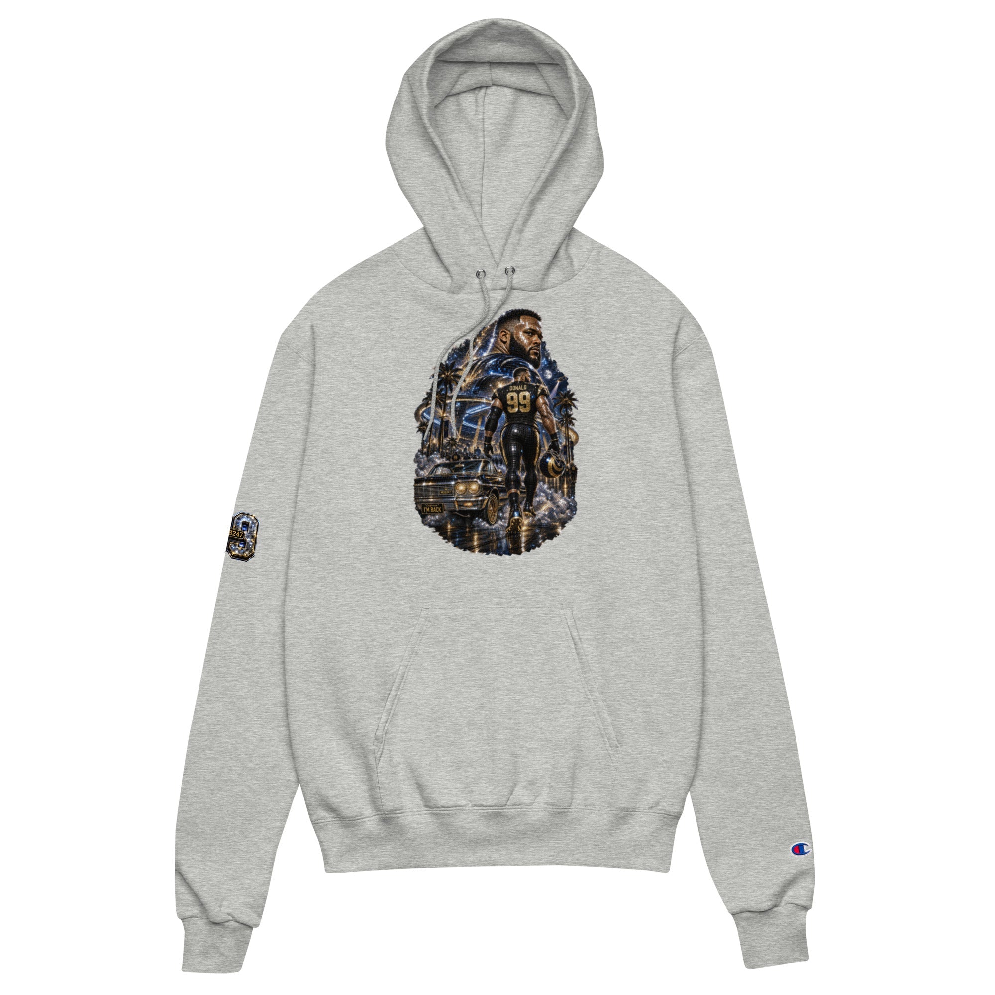 MOB247 Donald 99 Disco Champion Hoodie - MOB 247 Lifestyle