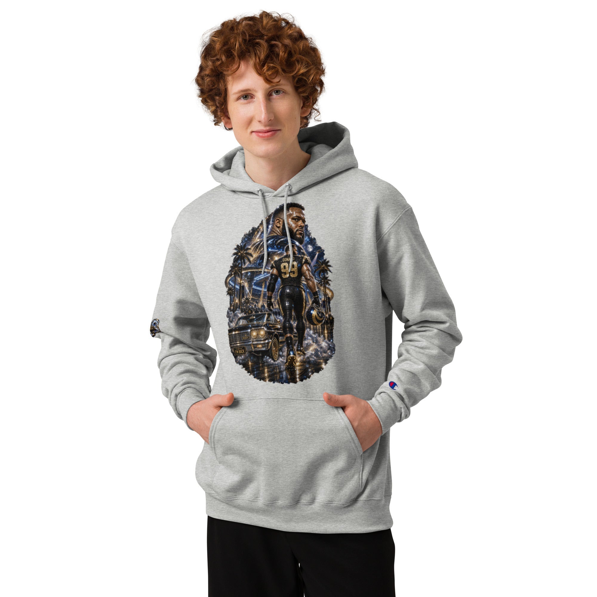 MOB247 Donald 99 Disco Champion Hoodie - MOB 247 Lifestyle