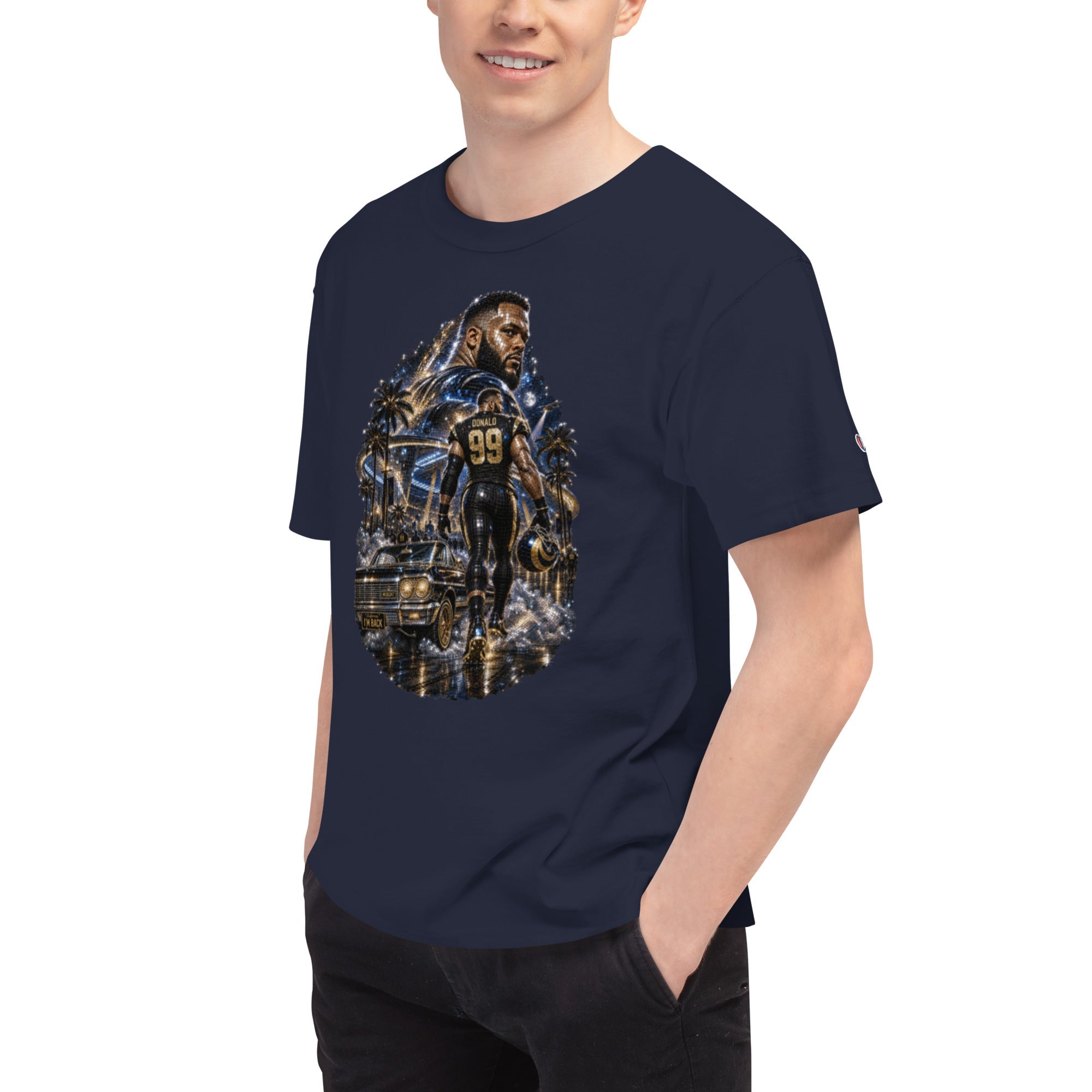 MOB247 Donald 99 Disco Champion T\-Shirt - MOB 247 Lifestyle